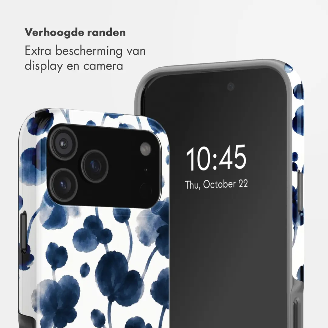 Selencia Vivid Hoesje met MagSafe - Midnight Blossom - afbeelding 4 van 6