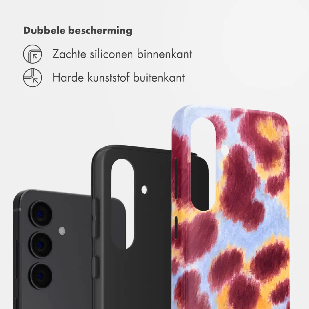Selencia Vivid Backcover Samsung Galaxy S24 hoesje - Rebel Crush - afbeelding 2 van 6
