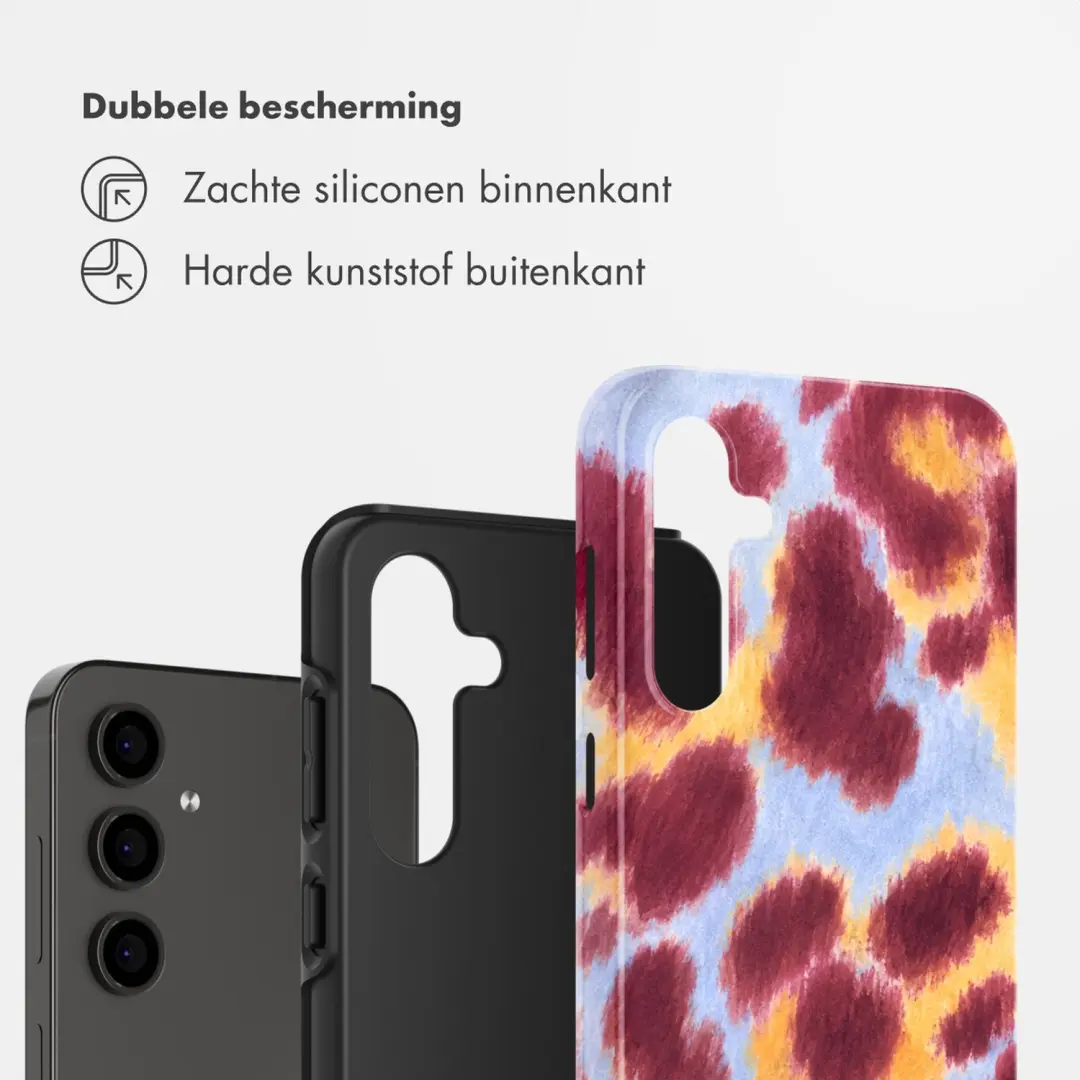 Selencia Vivid Backcover Samsung Galaxy S24 FE hoesje - Rebel Crush - afbeelding 2 van 6