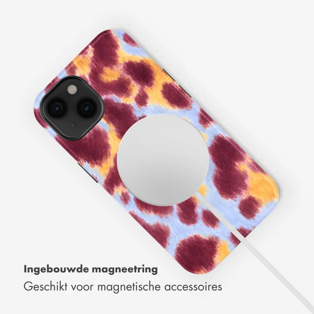 Selencia Vivid Backcover iPhone 14 MagSafe - Rebel Crush - afbeelding 6 van 6
