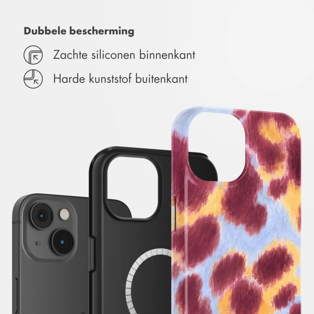 Selencia Vivid Backcover iPhone 14 MagSafe - Rebel Crush - afbeelding 2 van 6