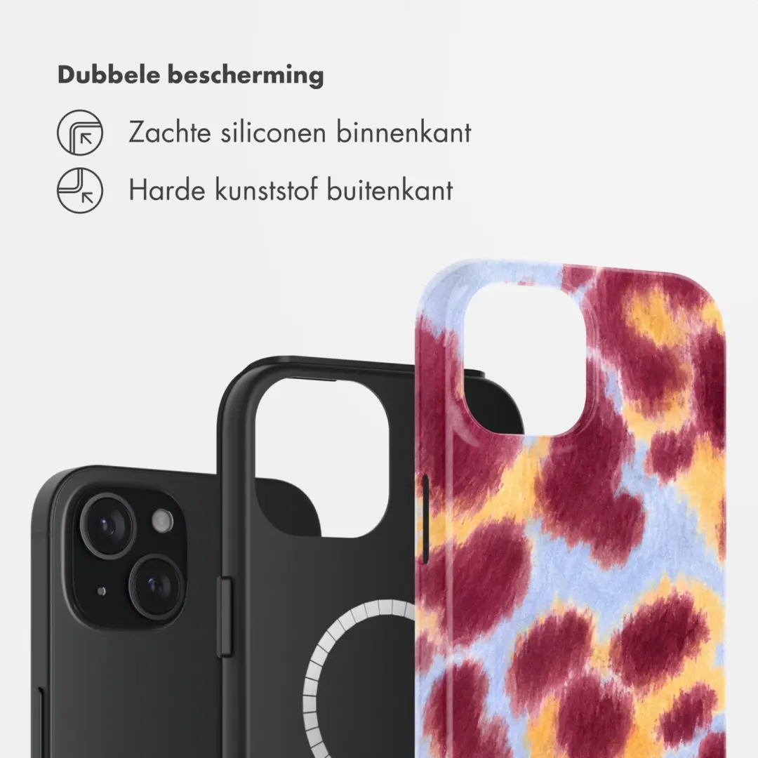 Selencia Vivid Hoesje iPhone 15 MagSafe - Rebel Crush - afbeelding 2 van 6