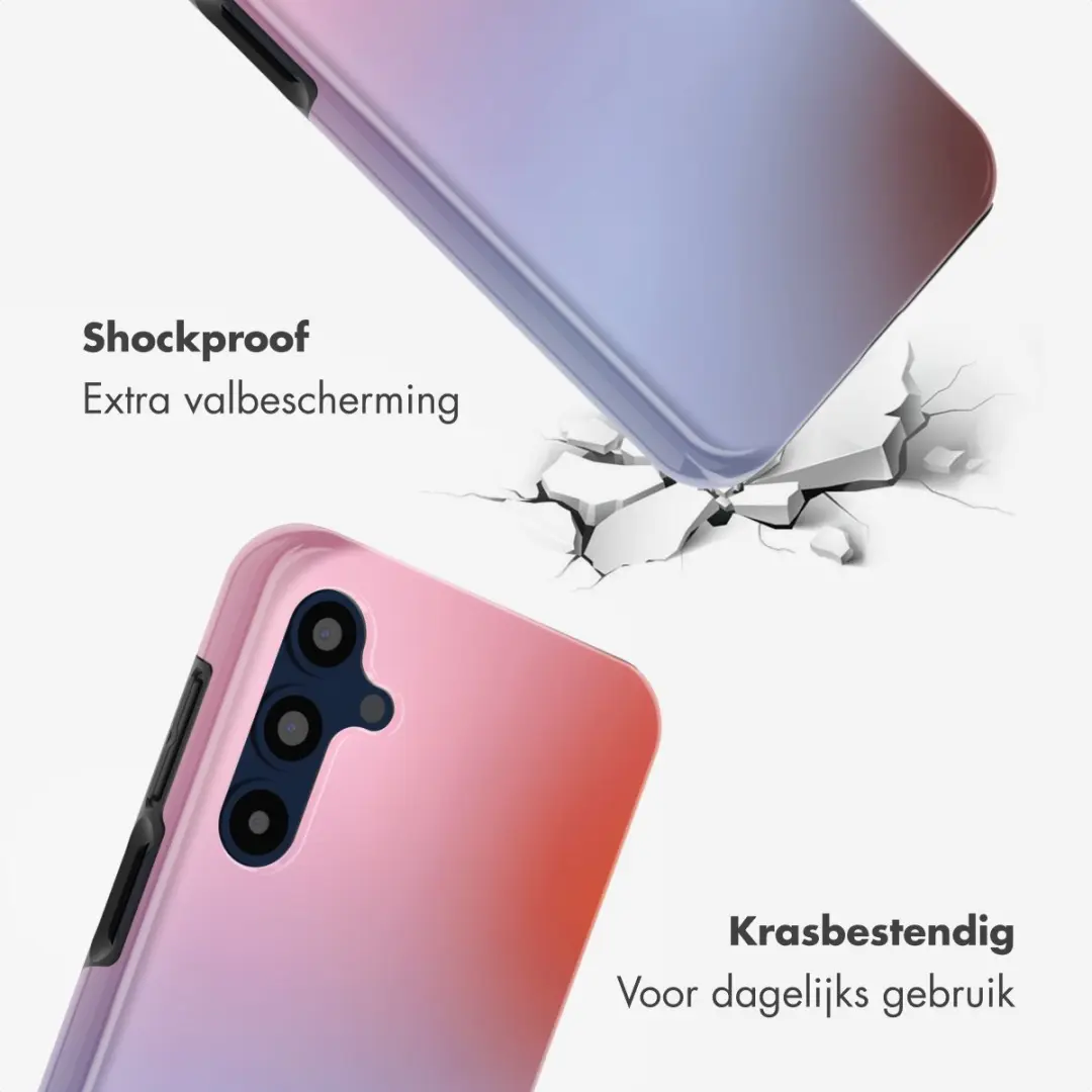 Selencia Vivid Hoesje Galaxy A16 - Gradient Soft Blush - afbeelding 4 van 6