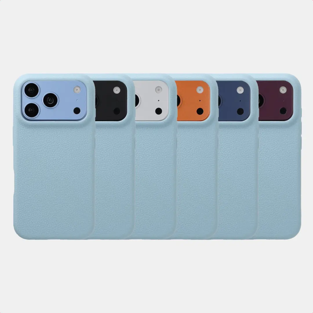 imoshion Texture Backcover iPhone 18 Pro Max / 17 Pro Max - Lichtblauw - afbeelding 5 van 6