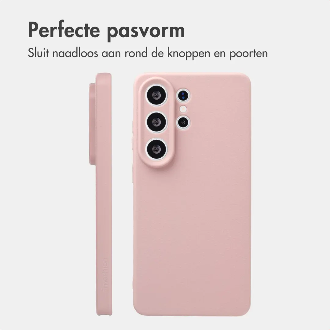 imoshion Texture Backcover Hoesje Samsung Galaxy S26 Ultra - Roze - afbeelding 5 van 6