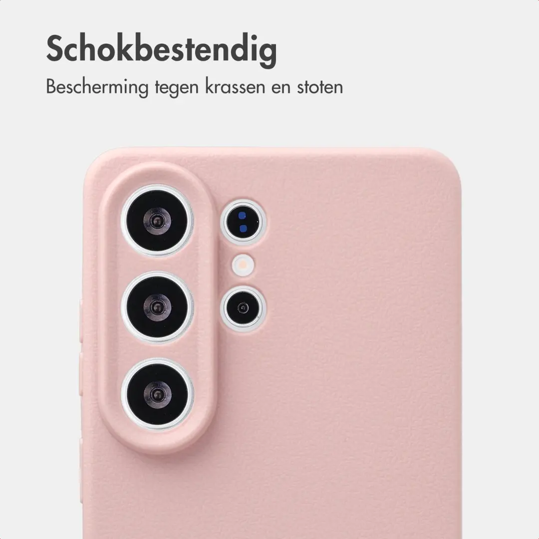imoshion Texture Backcover Hoesje Samsung Galaxy S26 Ultra - Roze - afbeelding 4 van 6