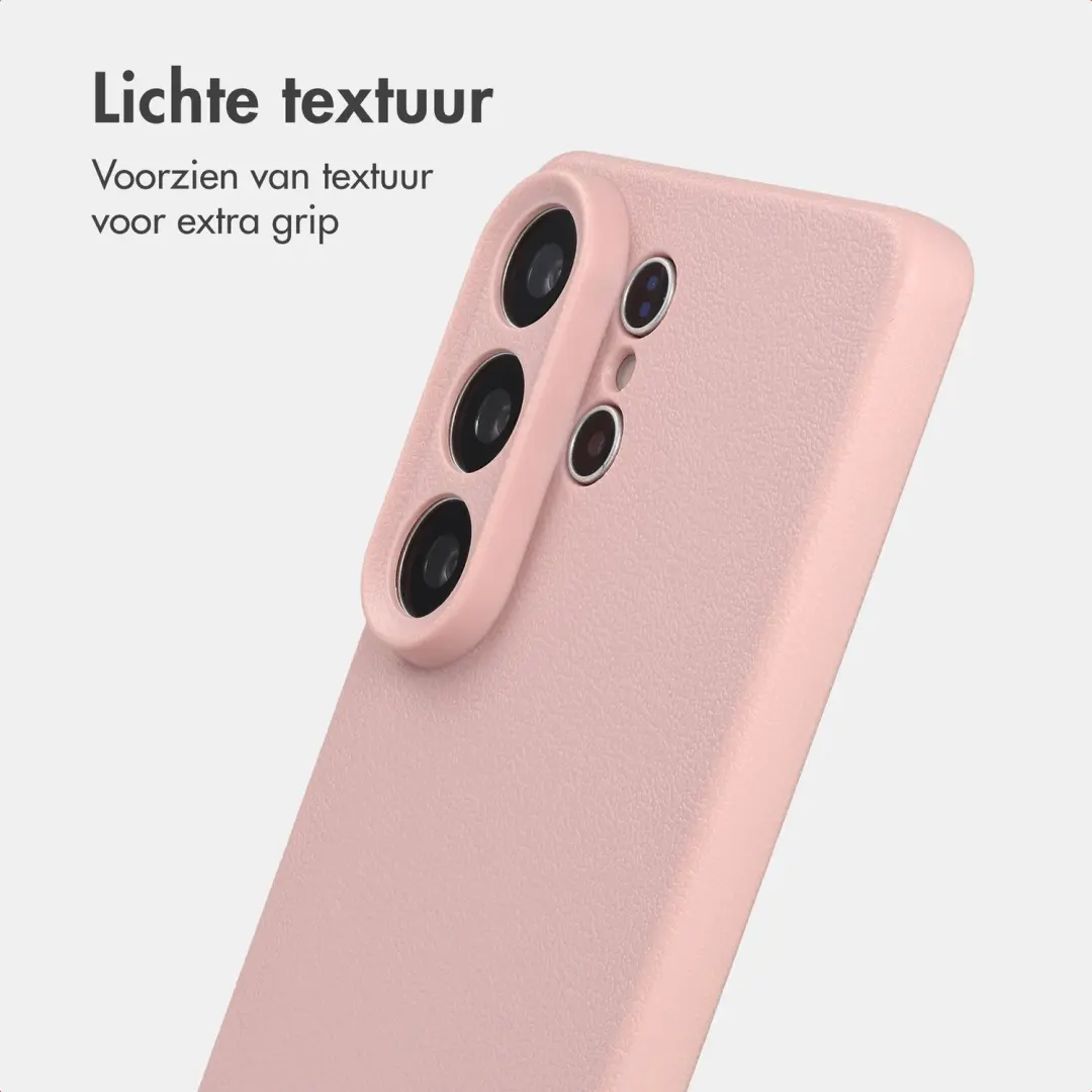 imoshion Texture Backcover Hoesje Samsung Galaxy S26 Ultra - Roze - afbeelding 3 van 6