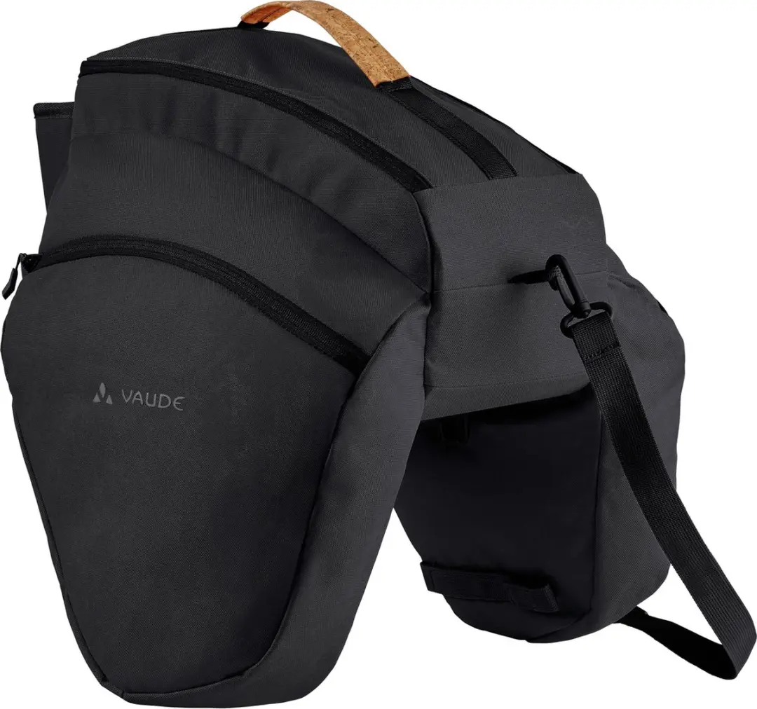 Vaude eSilkroad Plus 22L bagagedragertas - Zwart - afbeelding 2 van 6