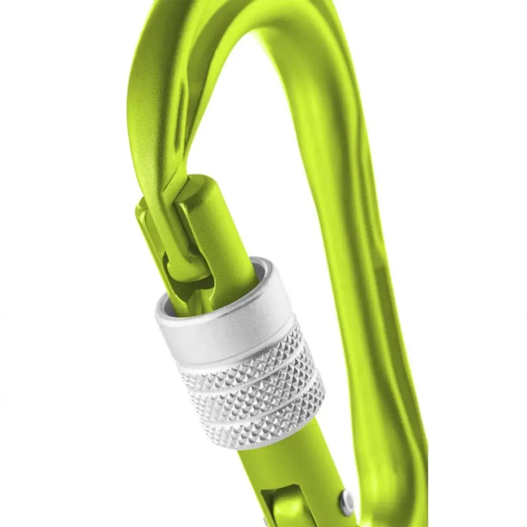 Edelrid HMS Strike Screw II Karabijnhaak - Groen - afbeelding 2 van 2