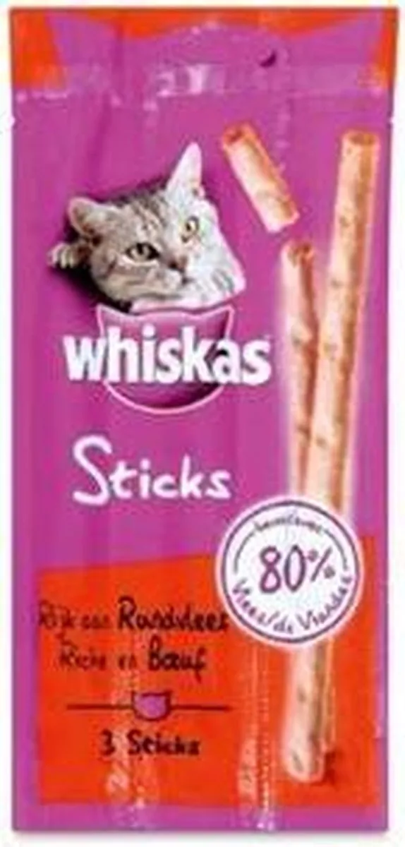 Whiskas Sticks Rund Kattensnack