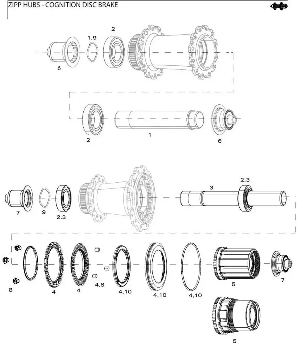 Zipp Lagerpersgereedschap Cognition