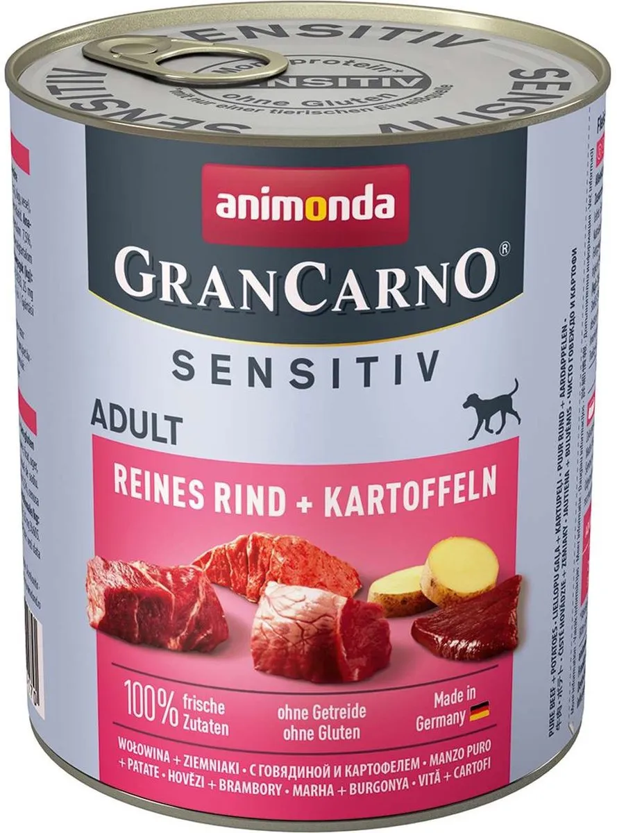 Animonda GranCarno Pure Beef + Aardappel Adult