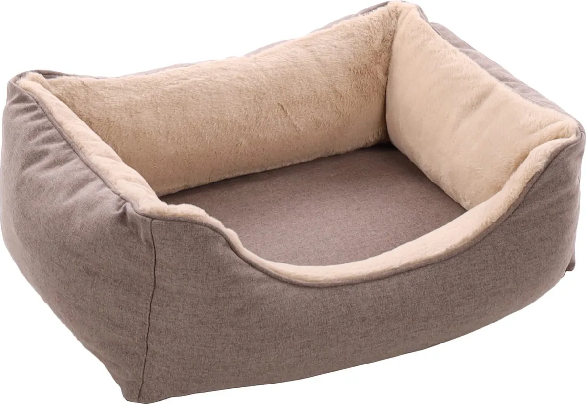 Flamingo Esmo Mand Honden Rechthoekig Beige 65x50x20cm
