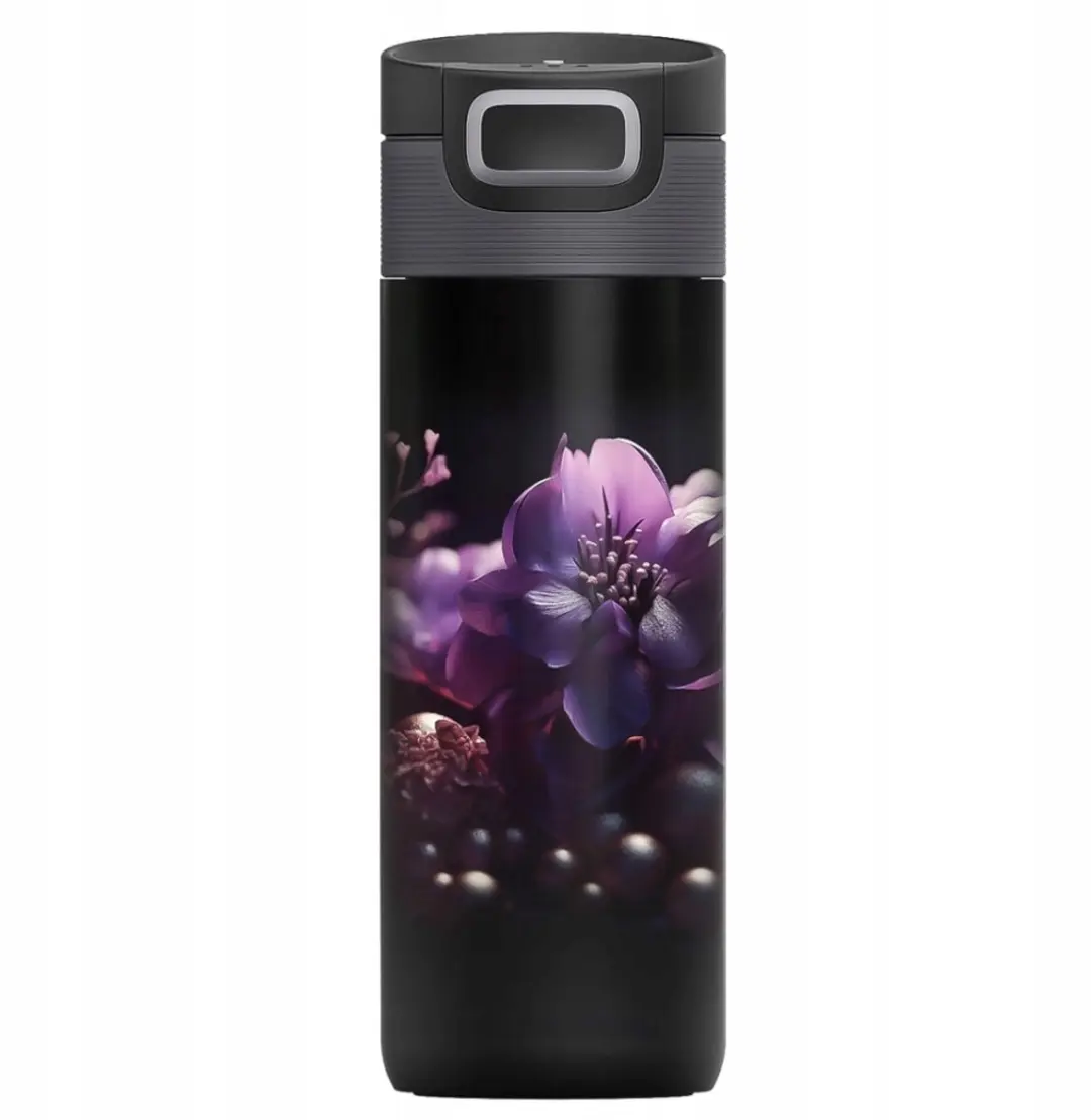 Kambukka Etna 500 ml paarse bloem thermosbeker