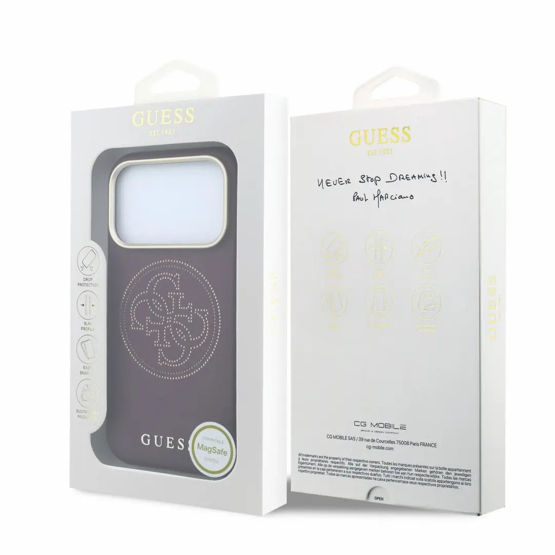 Guess 4G Geperforeerd MagSafe Hoesje iPhone 17/18 Pro Max - afbeelding 3 van 6