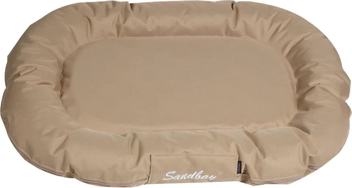 Flamingo Sandbay Hondenkussen 140cm - Beige