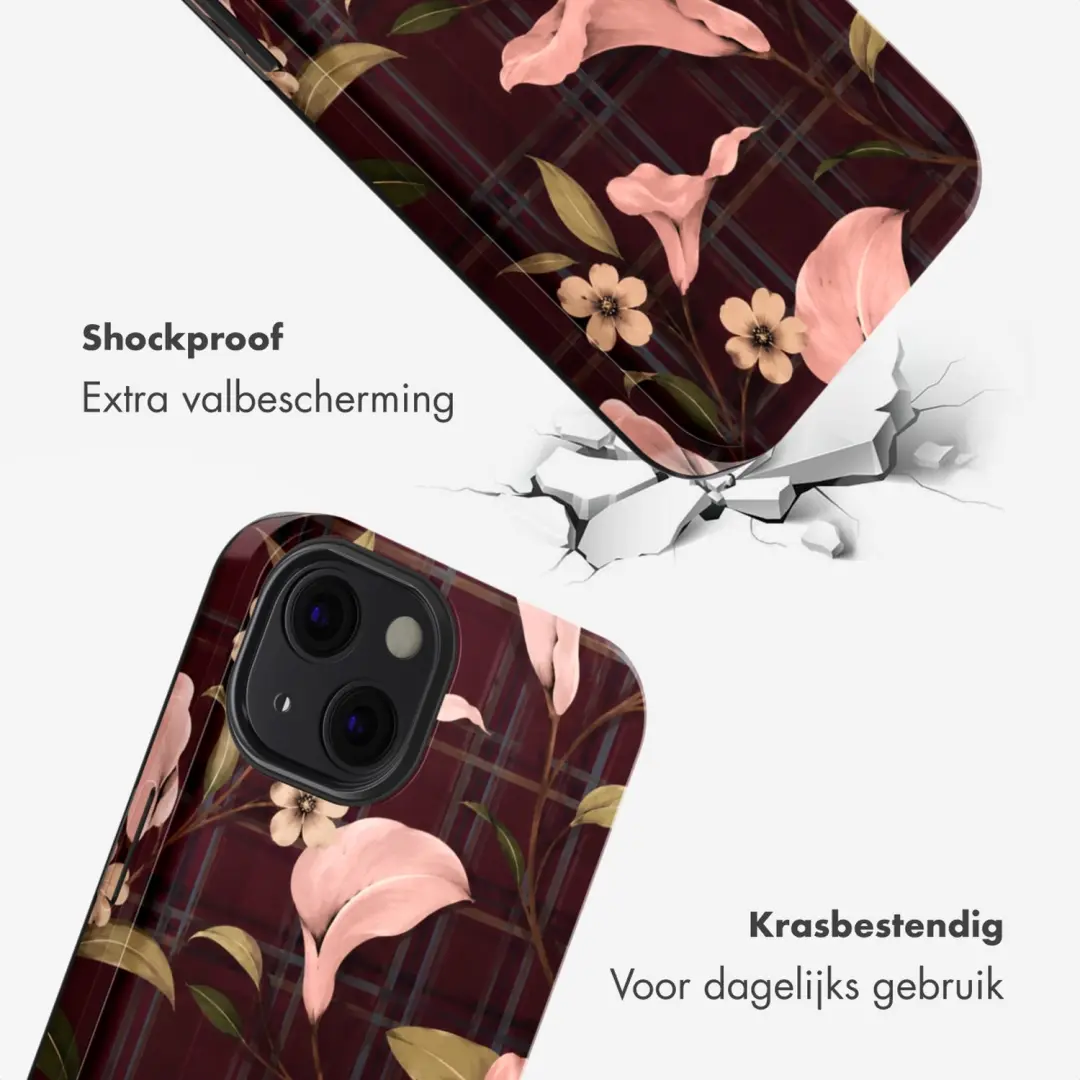 Selencia Vivid Backcover Hoesje iPhone 13 - Autumn Muse - afbeelding 3 van 6