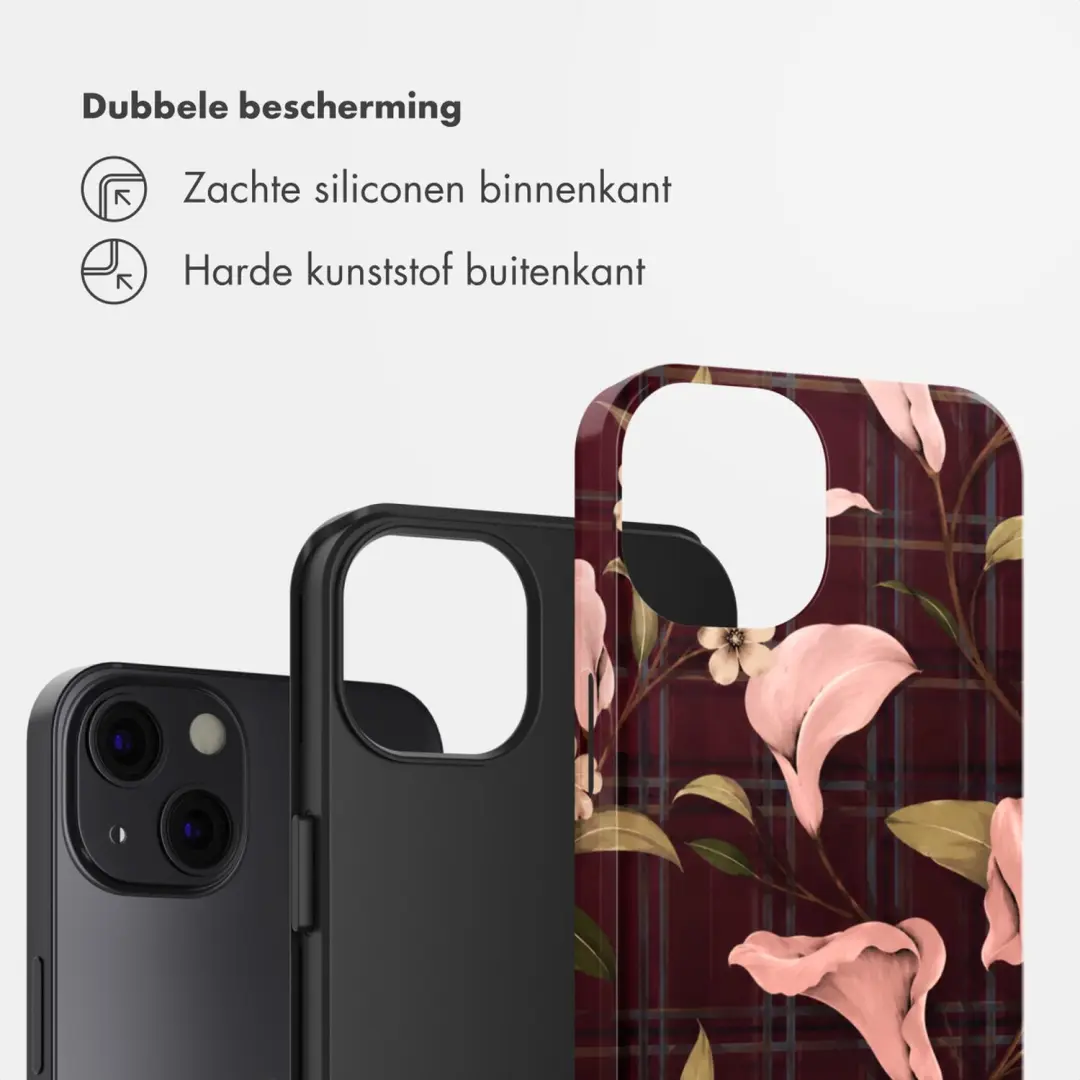 Selencia Vivid Backcover Hoesje iPhone 13 - Autumn Muse - afbeelding 2 van 6