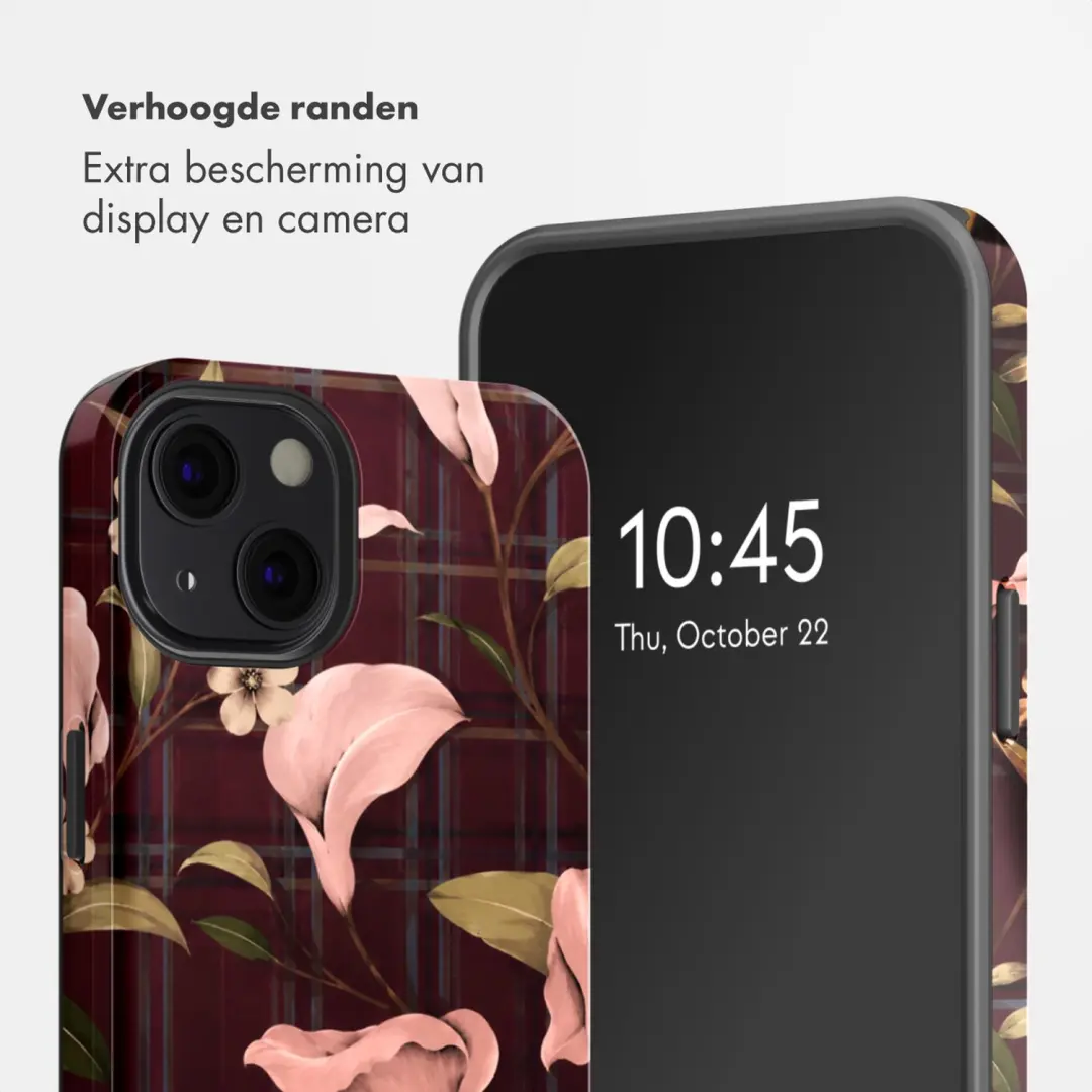 Selencia Vivid Backcover Hoesje iPhone 13 - Autumn Muse - afbeelding 4 van 6