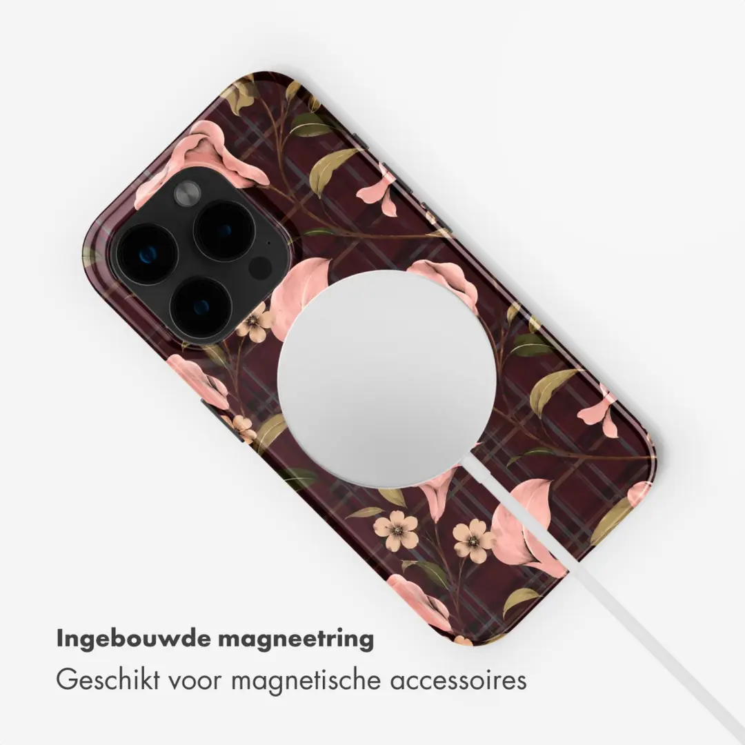 Selencia Vivid Hoesje iPhone 15 Pro MagSafe - Autumn Muse - afbeelding 6 van 6