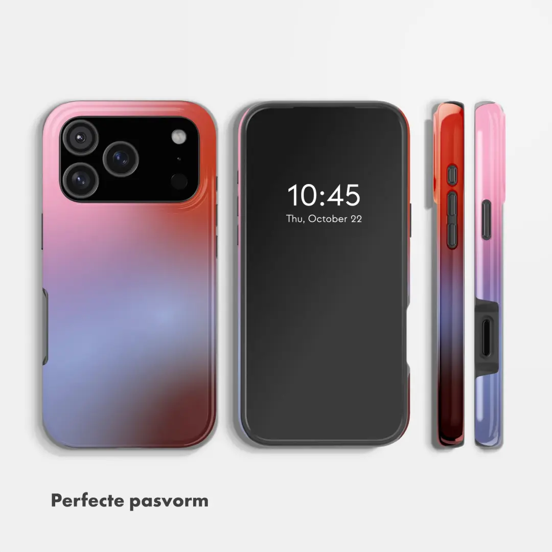 Selencia Vivid Hoesje iPhone 17 Pro - Gradient Soft Blush - afbeelding 5 van 6