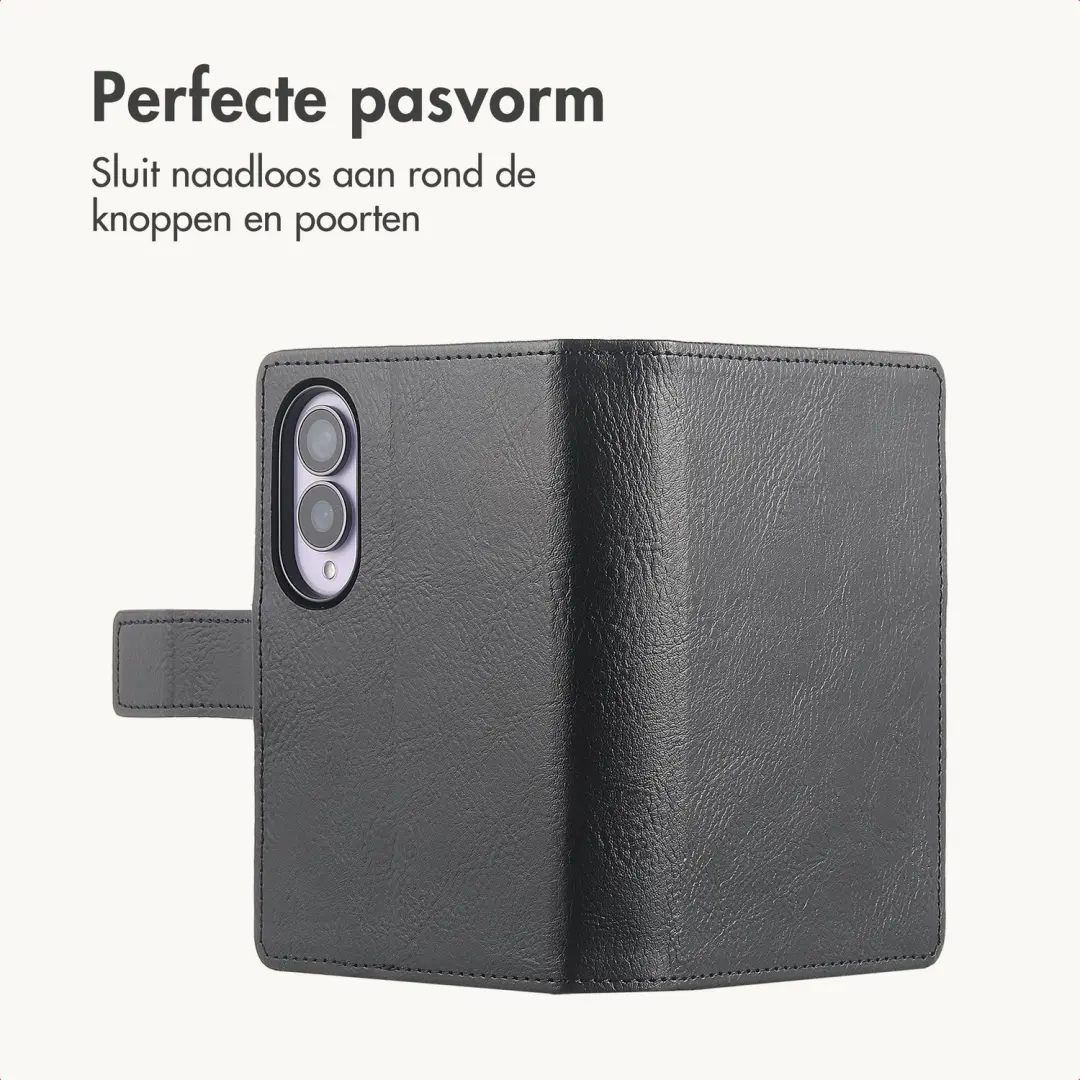 imoshion Luxe Bookcase Samsung Galaxy Z Fold 8 Hoesje - Zwart - afbeelding 6 van 6