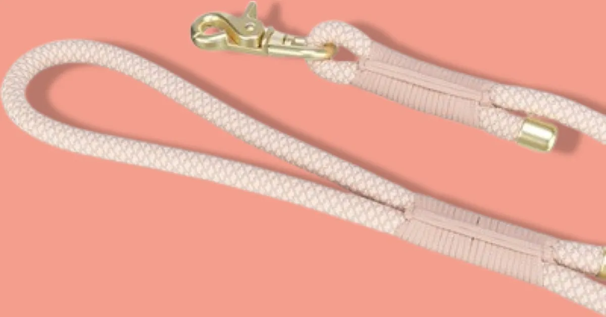 Trixie Soft Rope Hondenriem - Roze - afbeelding 3 van 4