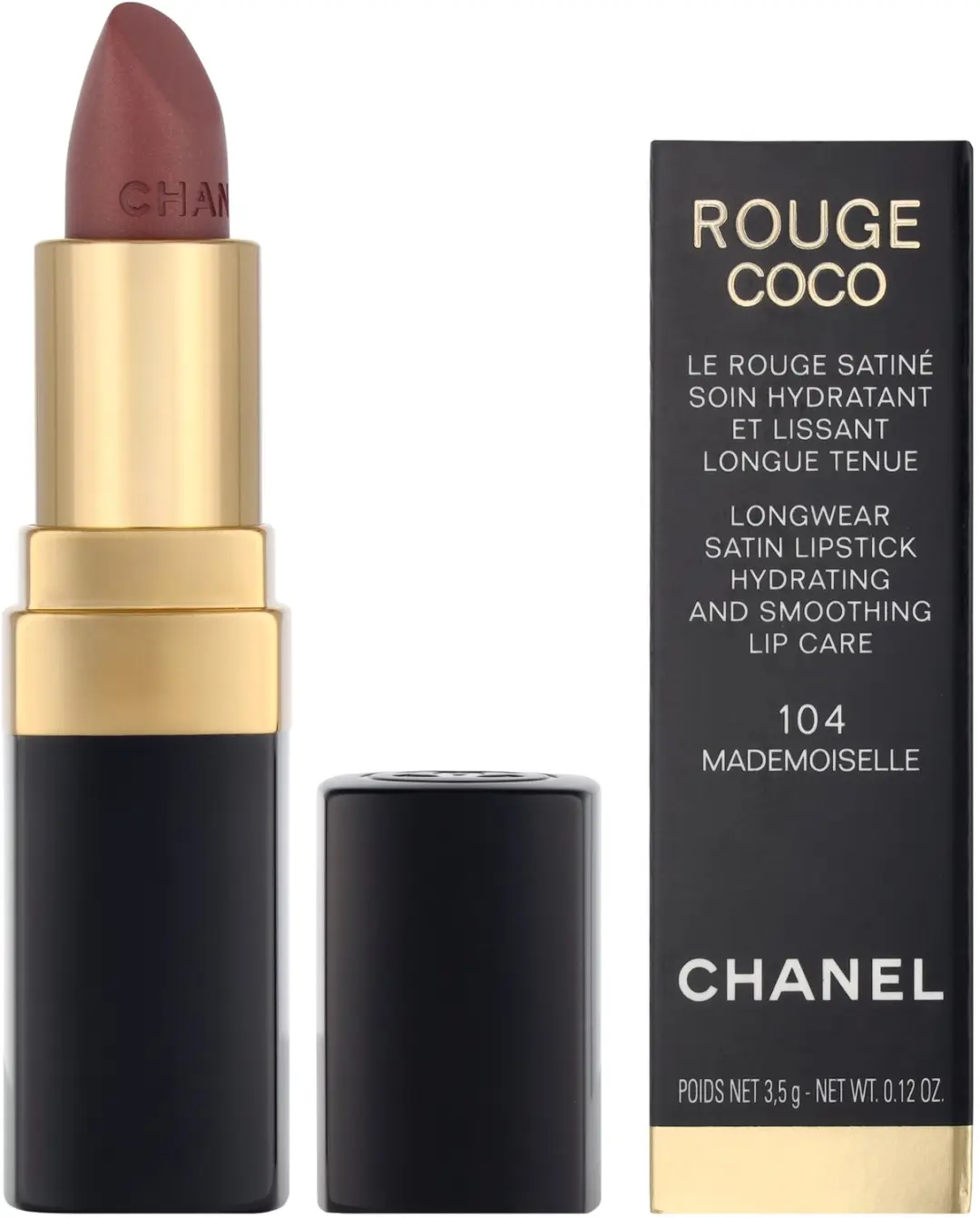 Chanel Rouge Coco Flash Lippenstift 104 Mademoiselle - 3,5g - afbeelding 4 van 6