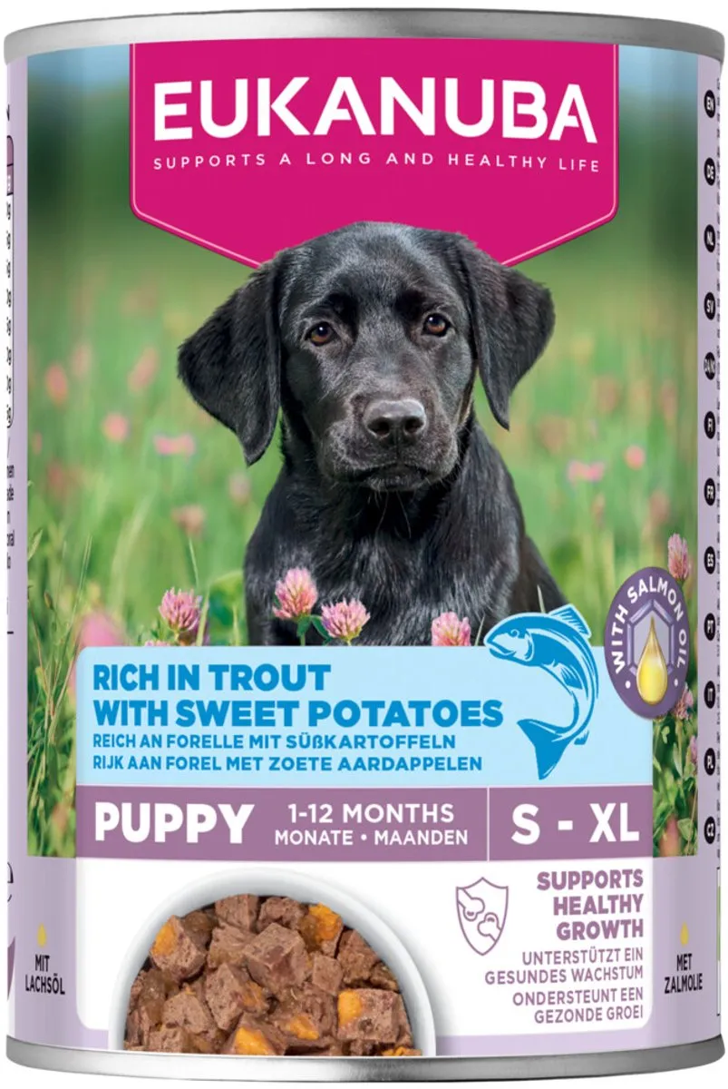 Eukanuba Nat Life Care Puppy Forel & Zoete Aardappel