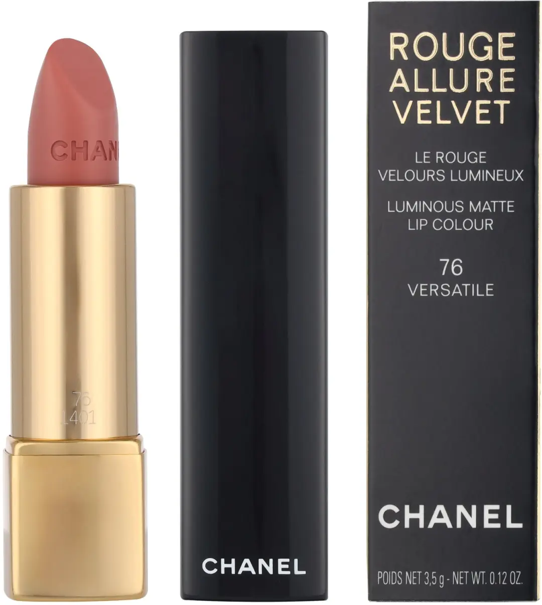 Chanel Rouge Allure Velvet Lippenstift - 3.5g - #76 Versatile - afbeelding 4 van 6