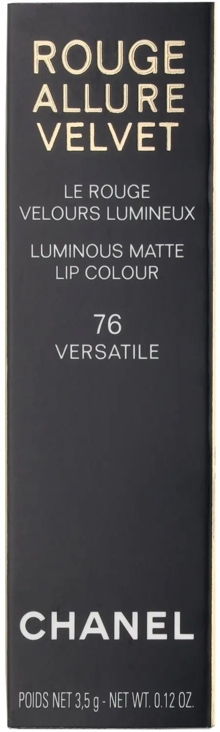 Chanel Rouge Allure Velvet Lippenstift - 3.5g - #76 Versatile - afbeelding 3 van 6