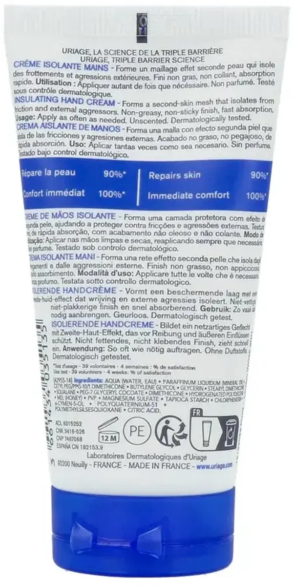 Uriage Bariéderm Handcrème 50ml - afbeelding 2 van 2