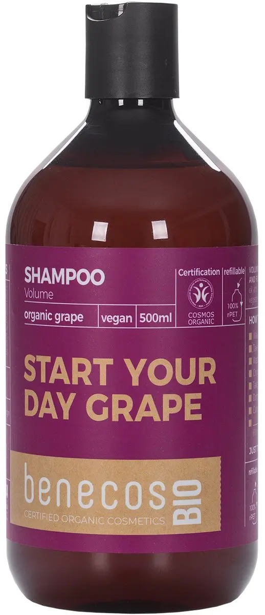 Benecos Volume Shampoo Grape 500ml