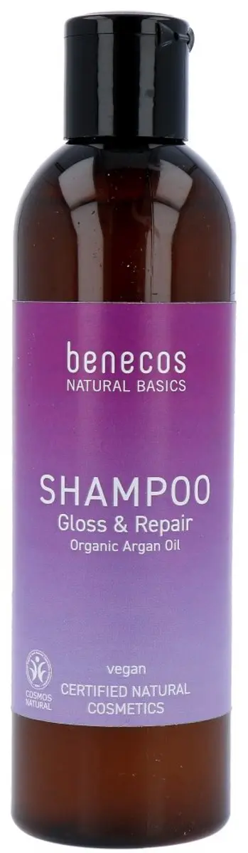 Benecos Natural Basics Shampoo Argan Oil 250ml - afbeelding 5 van 5