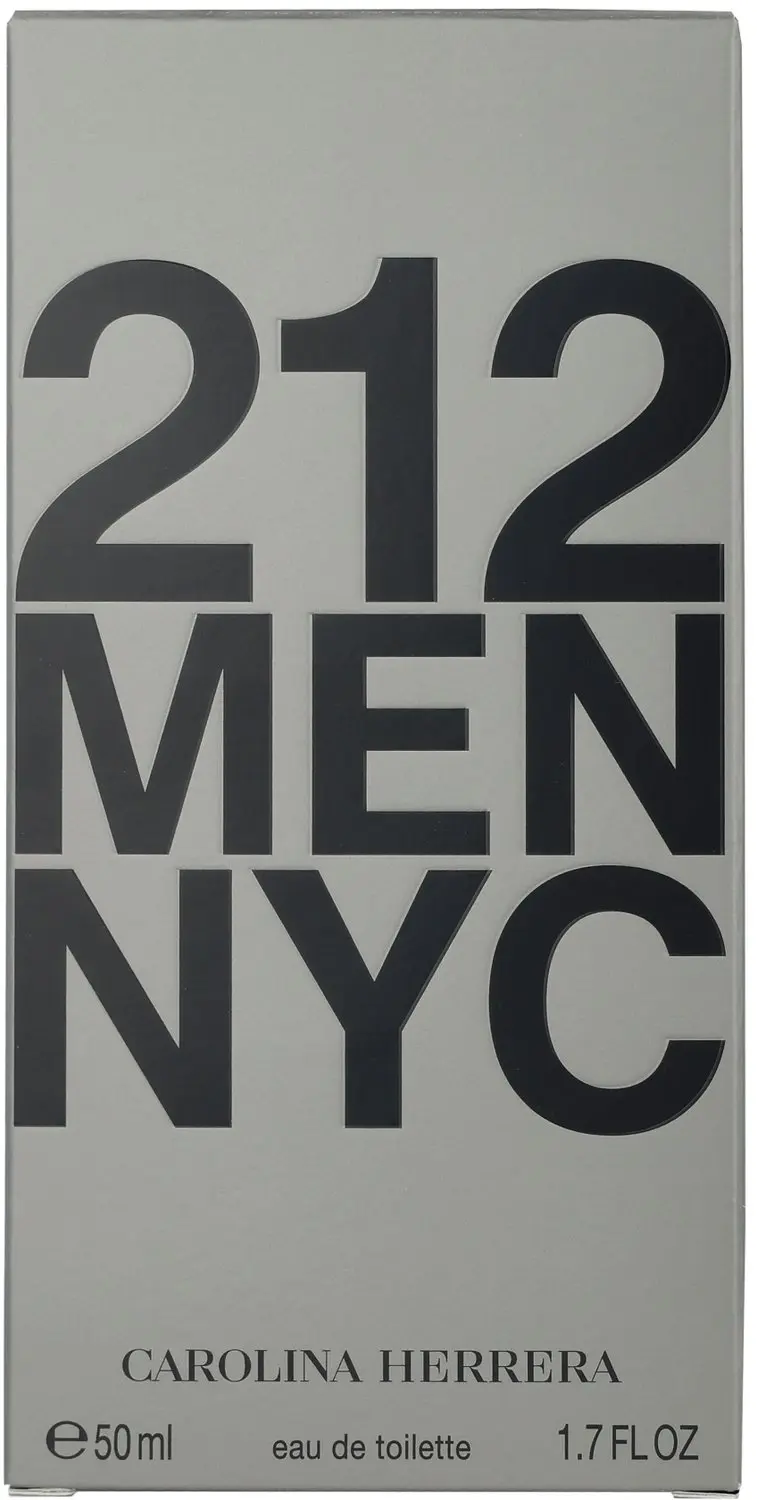 Carolina Herrera 212 Men Eau de Toilette - 50ml - afbeelding 4 van 4