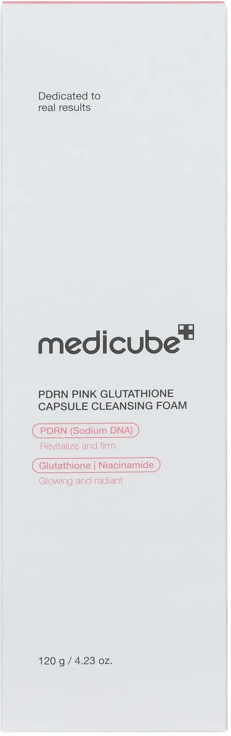 Medicube PDRN Pink Glutathione Capsule Cleansing Foam - 120g - afbeelding 2 van 4