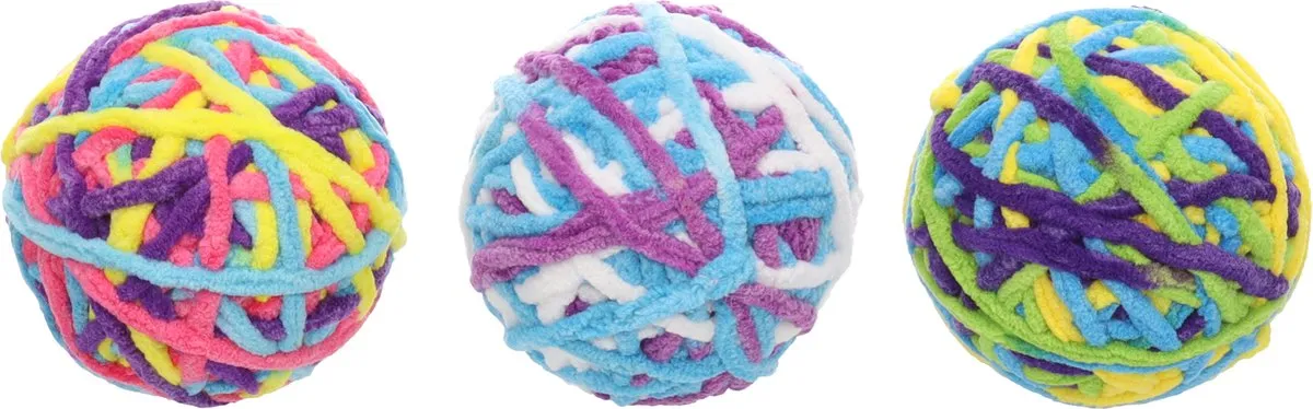 Flamingo Kattenbal Meerkleurig 8.2cm