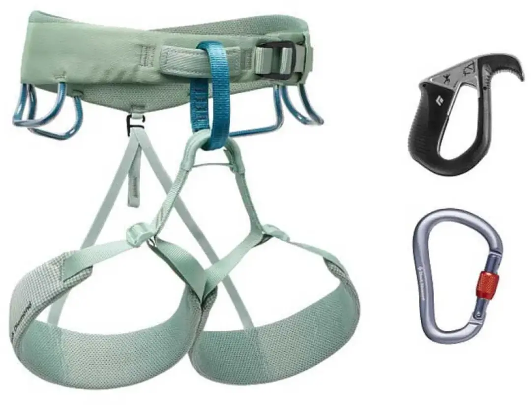 Black Diamond Momentum Pilot Via Ferrata Set Dames