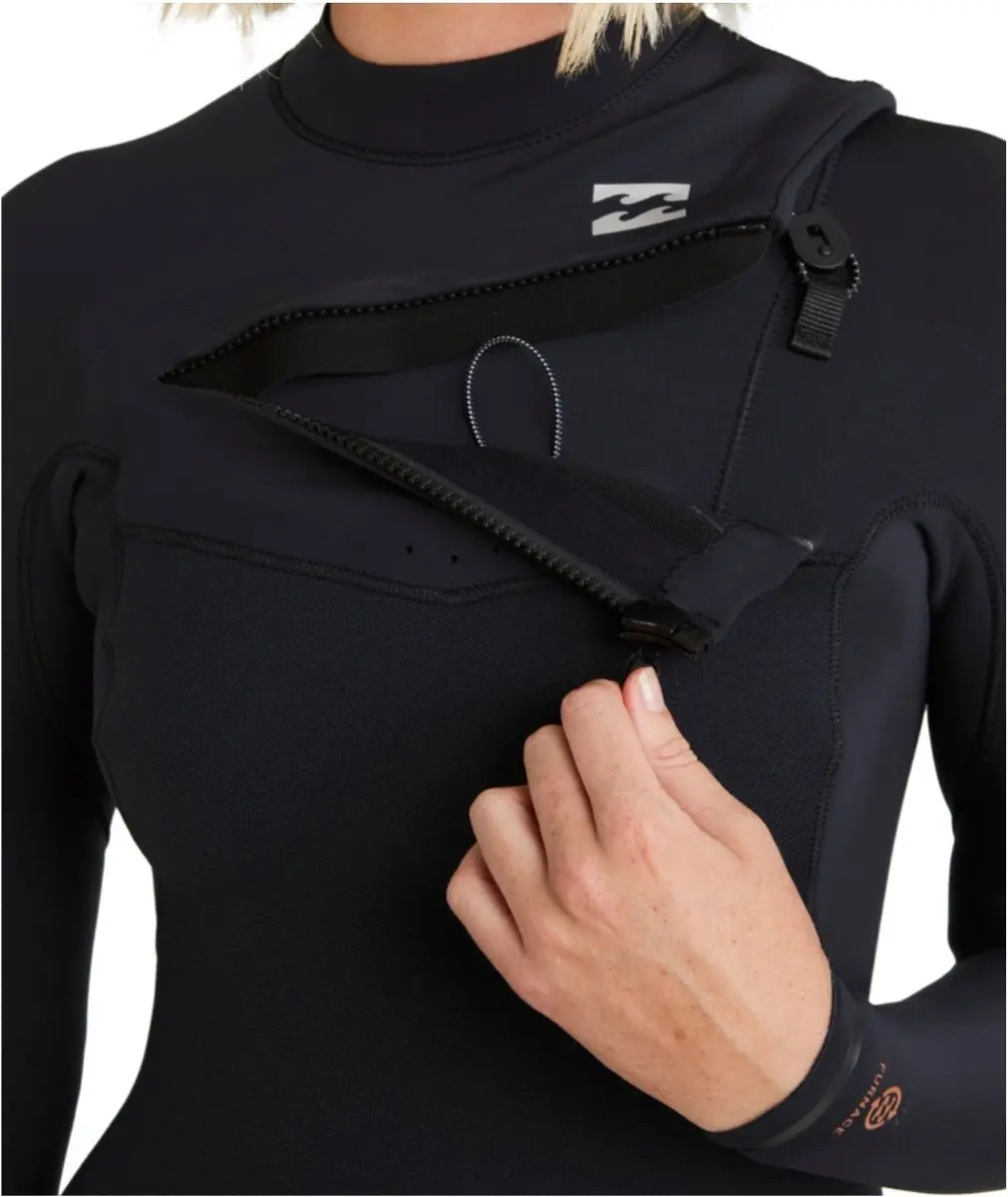 Billabong Furnace 4/3mm Dames Wetsuit - Borstrits - afbeelding 4 van 6