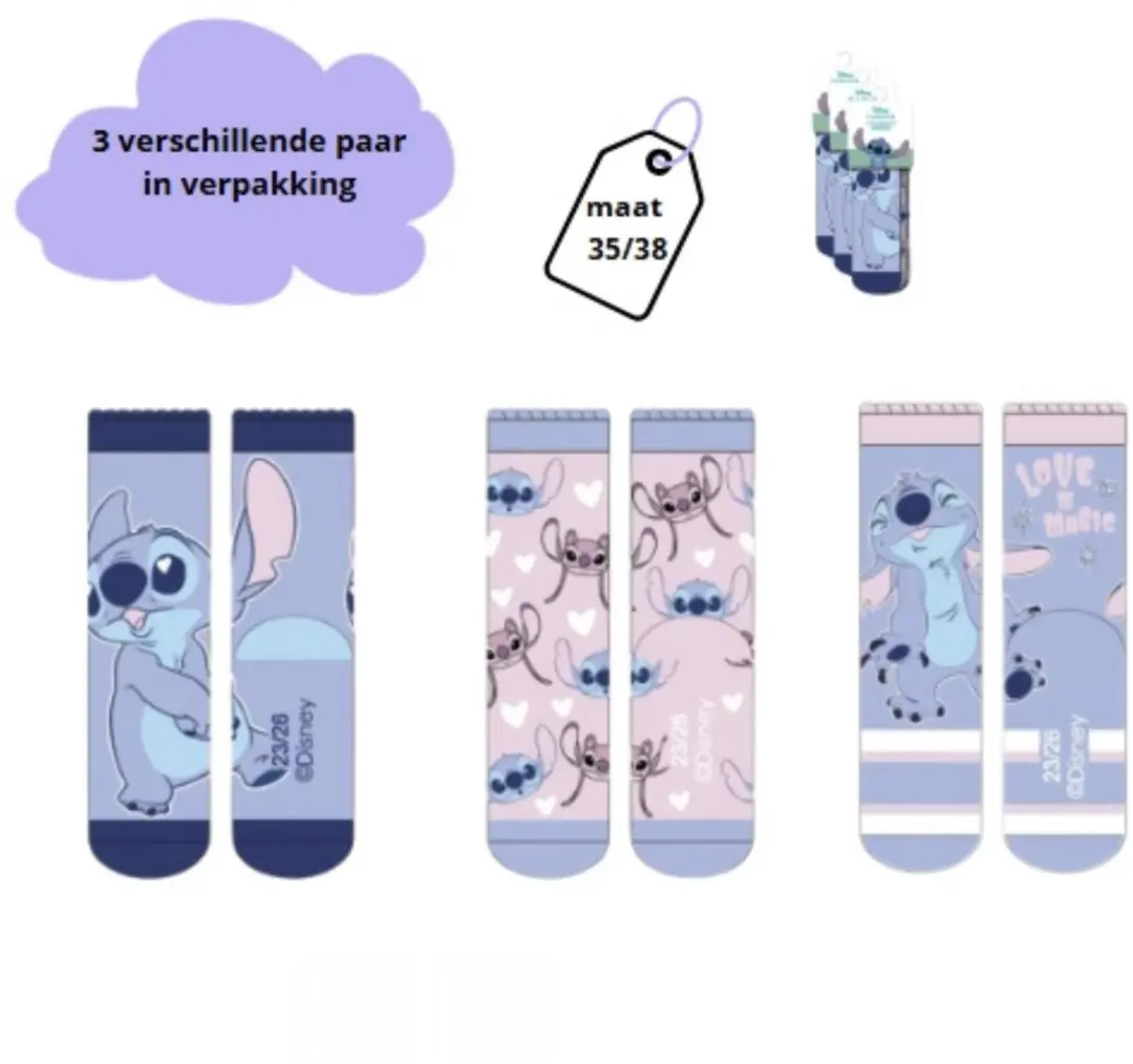 Lilo en Stitch Sokken