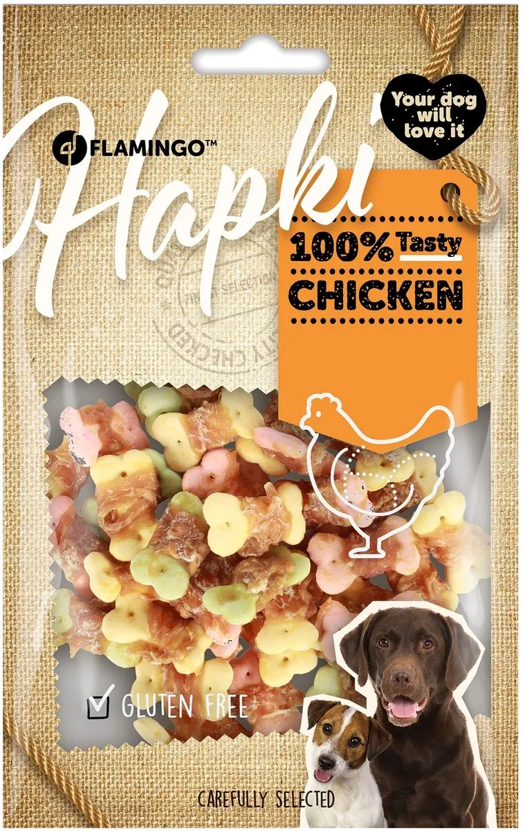 Flamingo Hapki Kleine Koekjes Kip 85g