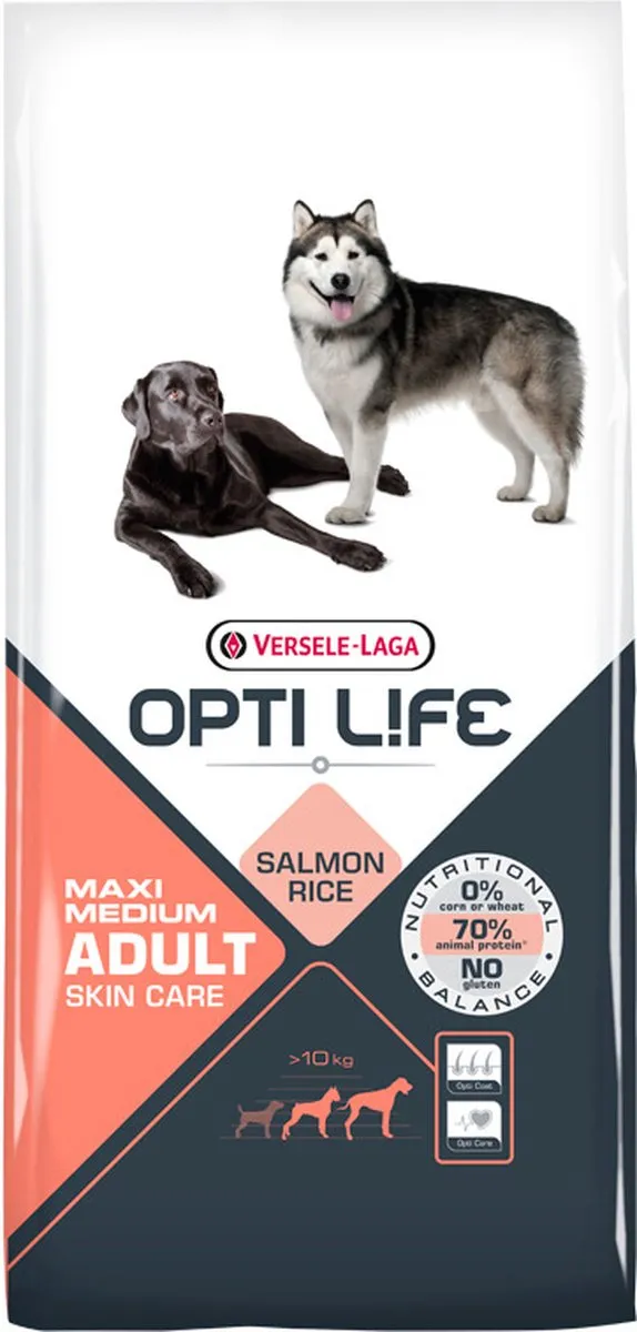 Versele-Laga Opti Life Adult Skin Care - 12,5 kg - afbeelding 6 van 6