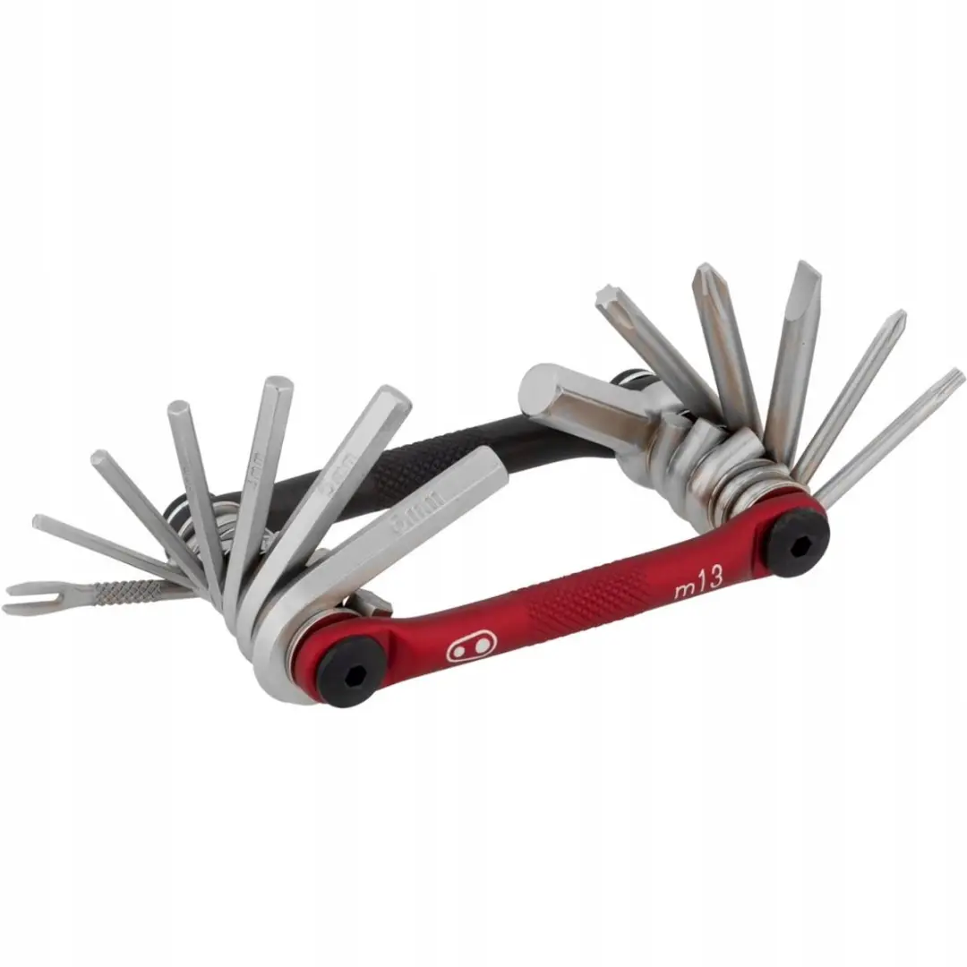 Crankbrothers Multi-13 Fiets Multitool - Zwart/Rood - afbeelding 5 van 6