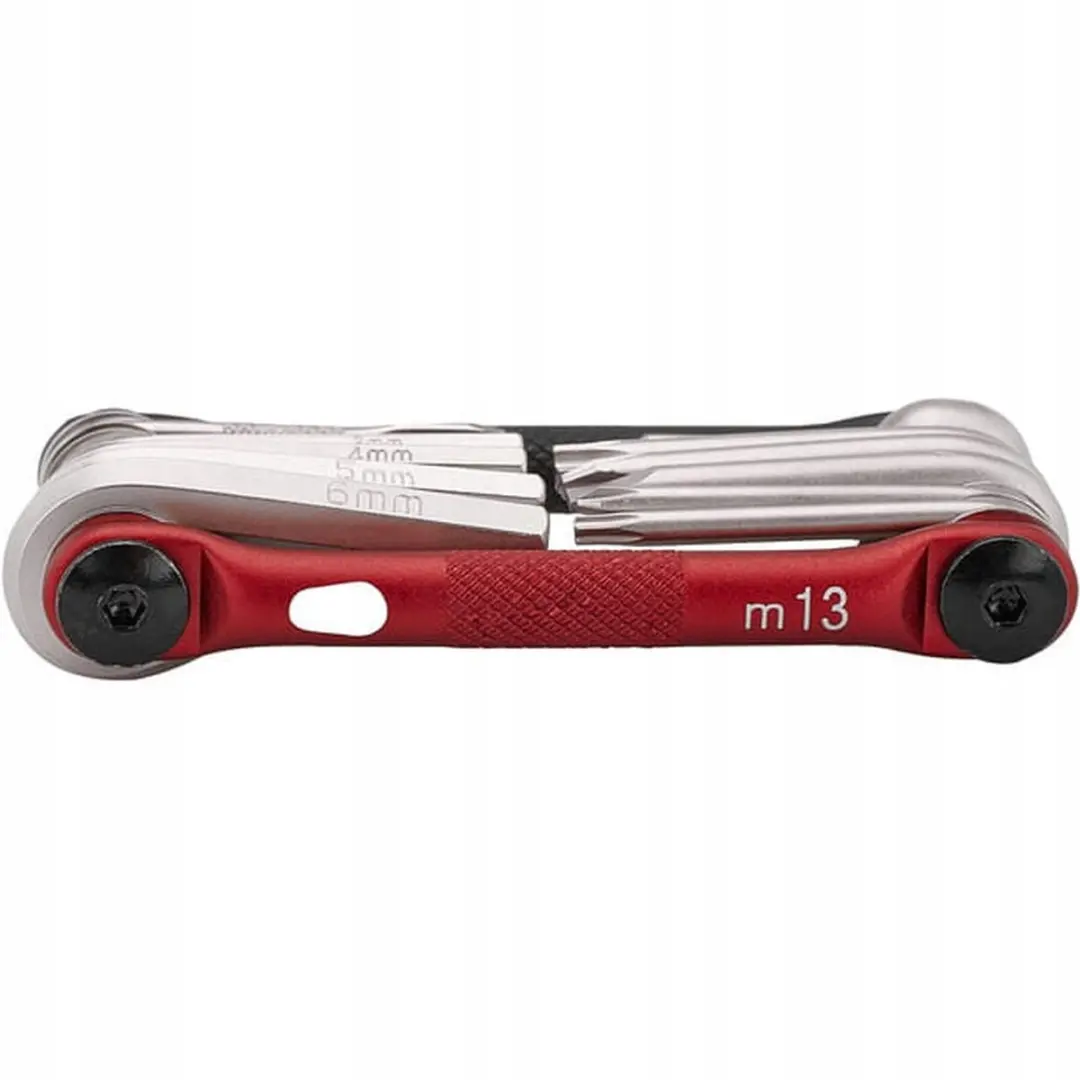 Crankbrothers Multi-13 Fiets Multitool - Zwart/Rood - afbeelding 3 van 6