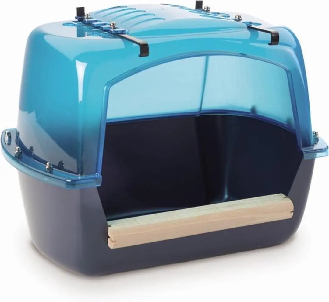 Savic Splash Giant XL Papegaaienbad - 38x24x28cm - Blauw - afbeelding 2 van 2