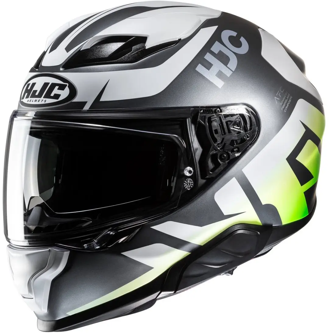 HJC F71 Bard Zwart Groen Integraalhelm
