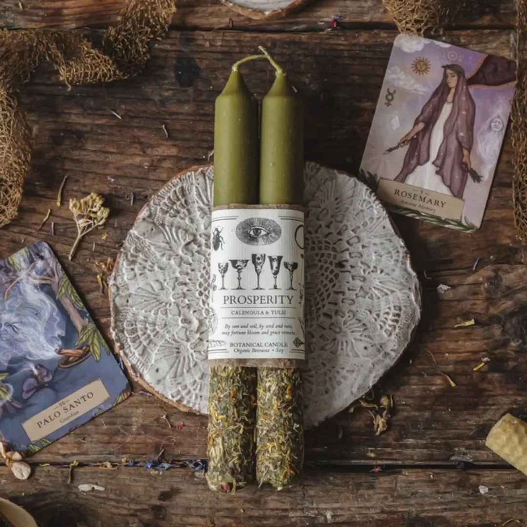 Anima Mundi Prosperity Ritual Candle 2 Pack