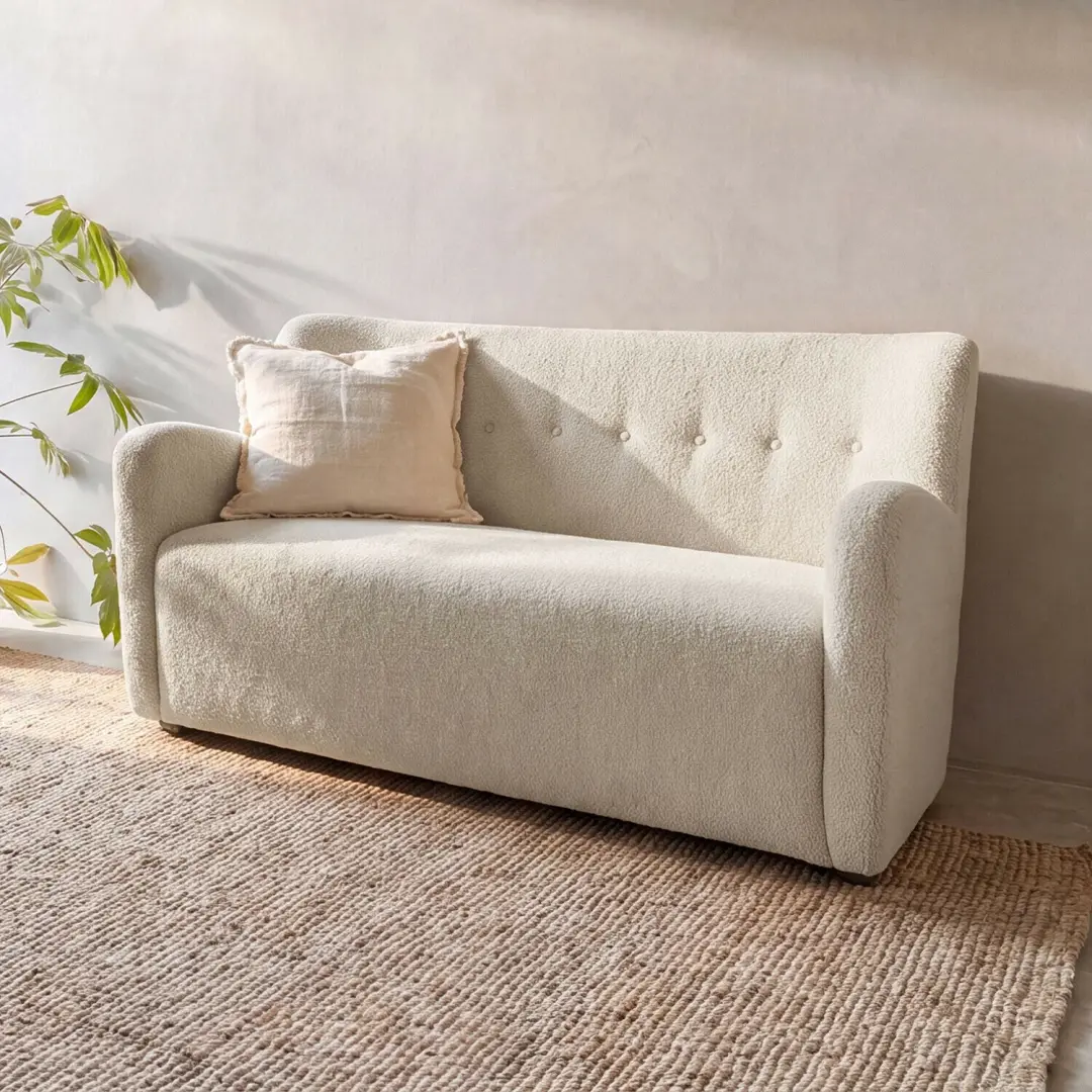 Loberon Alvynna Bank - 4 Zitplekken - Beige - afbeelding 3 van 6
