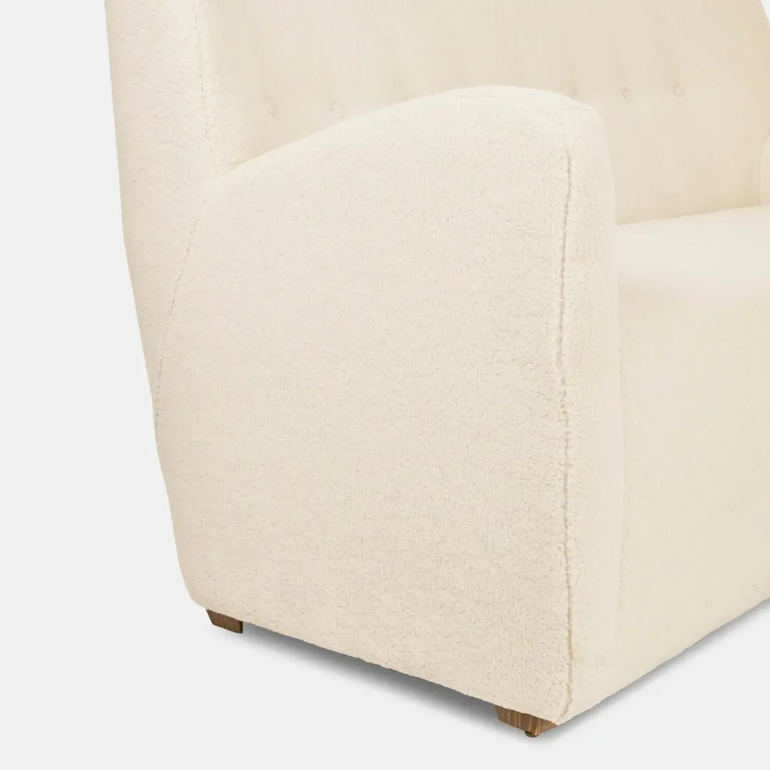 Loberon Alvynna Bank - 4 Zitplekken - Beige - afbeelding 4 van 6