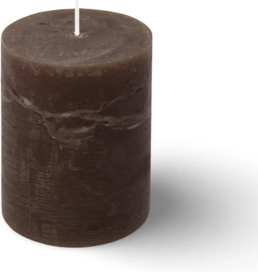 Spaas Kaars Rustiek 80/110mm - Donkerbruin - afbeelding 2 van 2